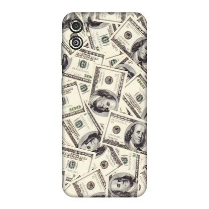 Samsung M/F/Note/Flip and C Phone Skins (All Models) - Dollar Lover - Transparent Finish (T-17) Samsung Galaxy F14 (5G)