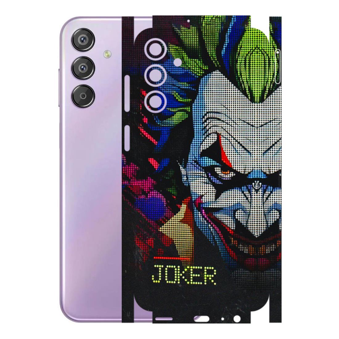 Samsung M/F/Note/Flip and C Phone Skins (All Models) - Joker Dot Matrix - 3D Embossed Finish (L-08) Samsung Galaxy F15 (5G)