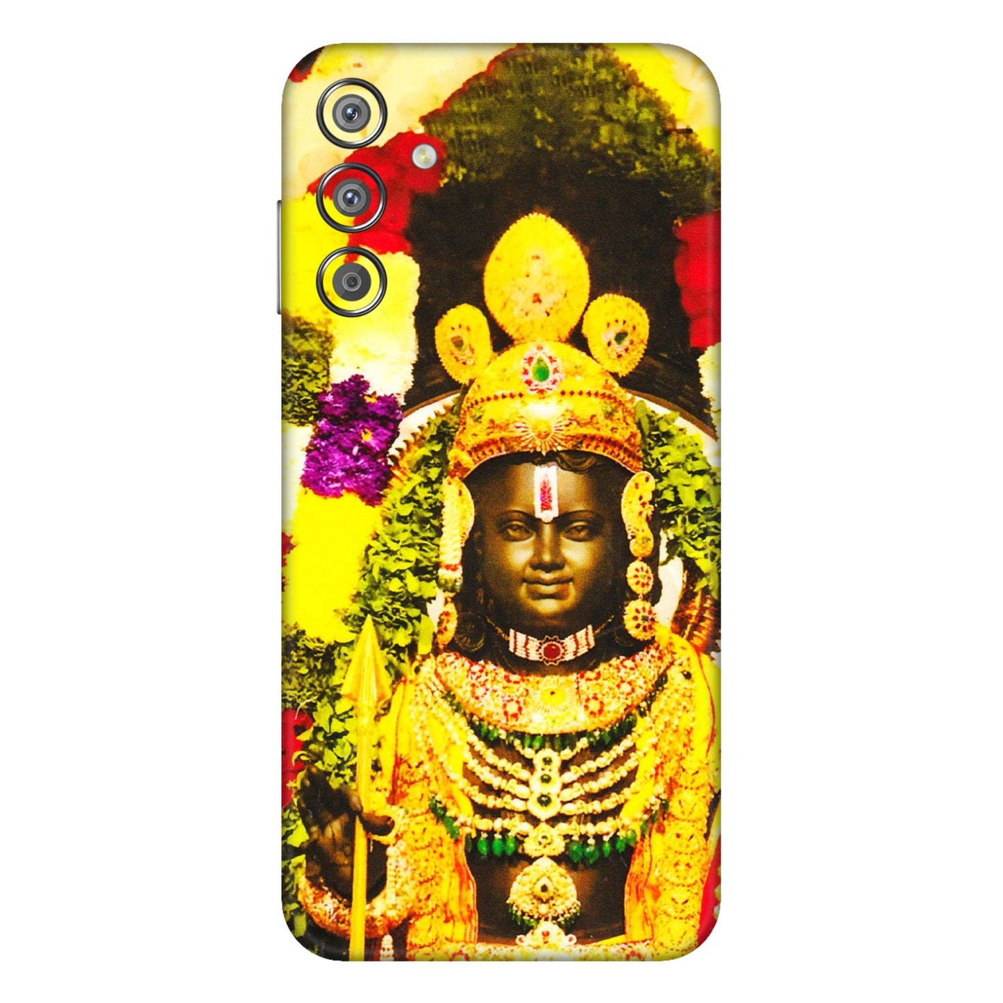 Samsung M/F/Note/Flip and C Phone Skins (All Models) - Ram Lalla Ayodhya - 3D Embossed Finish (L-103) Samsung Galaxy F15 (5G)