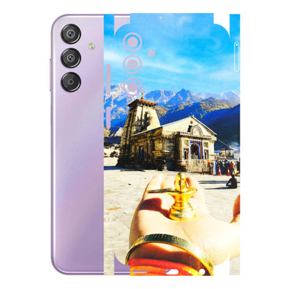 Samsung M/F/Note/Flip and C Phone Skins (All Models) - Beauty of Kedarnath - 3D Embossed Finish (L-108) Samsung Galaxy F15 (5G)