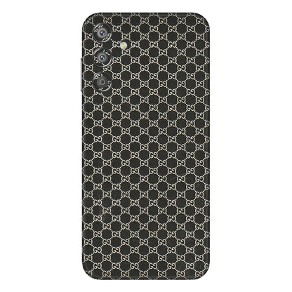 Samsung M/F/Note/Flip and C Phone Skins (All Models) - Black G Print - 3D Embossed Finish (L-109) Samsung Galaxy F15 (5G)