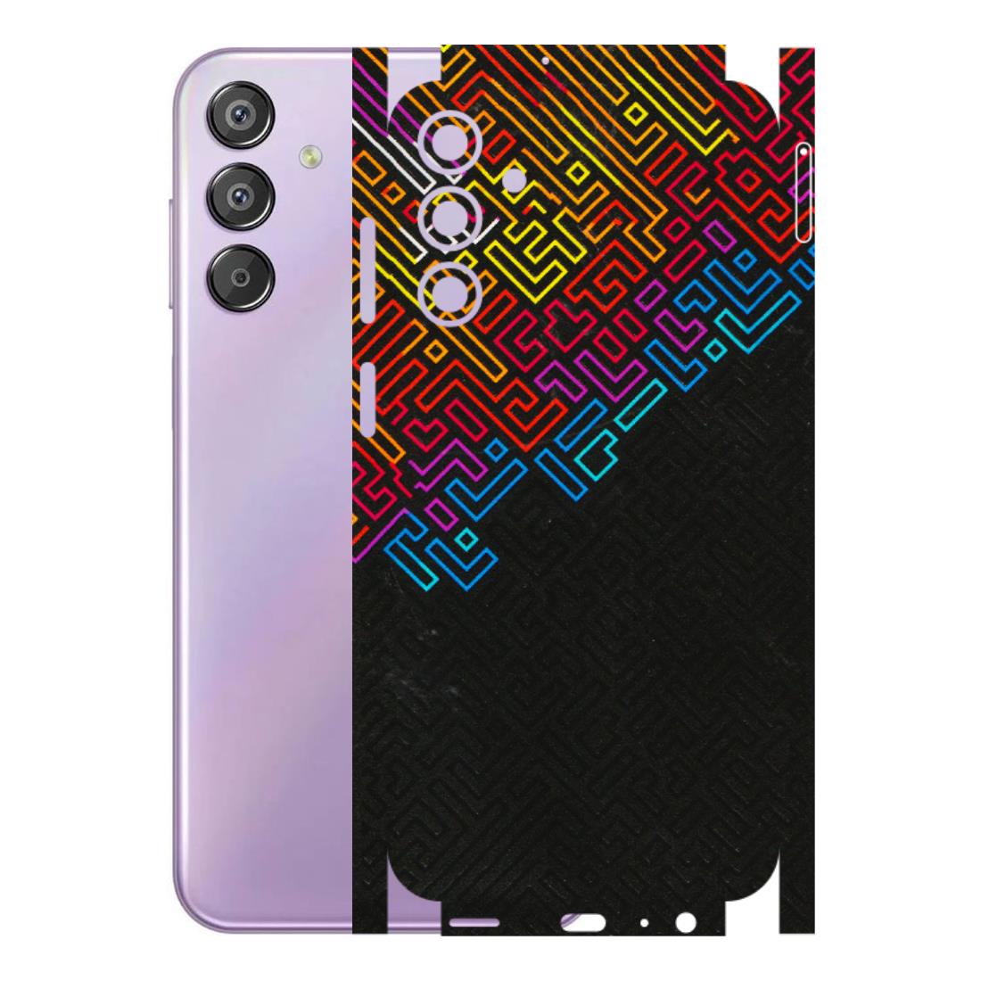 Samsung M/F/Note/Flip and C Phone Skins (All Models) - Dotme Pattern Art - 3D Embossed Finish (L-121) Samsung Galaxy F15 (5G)
