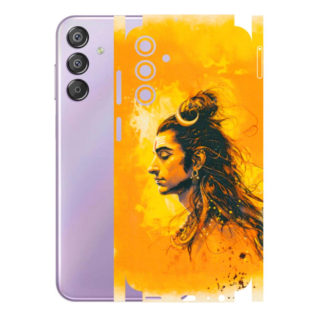 Samsung M/F/Note/Flip and C Phone Skins (All Models) - Shiv Shakti - 3D Embossed Finish (L-14) Samsung Galaxy F15 (5G)