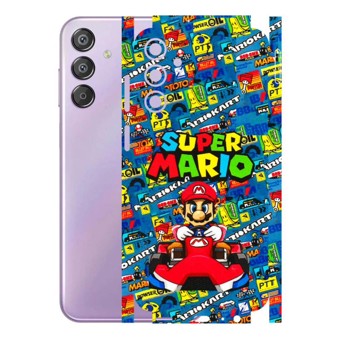 Samsung M/F/Note/Flip and C Phone Skins (All Models) - Super Mario Kart - 3D Embossed Finish (L-140) Samsung Galaxy F15 (5G)