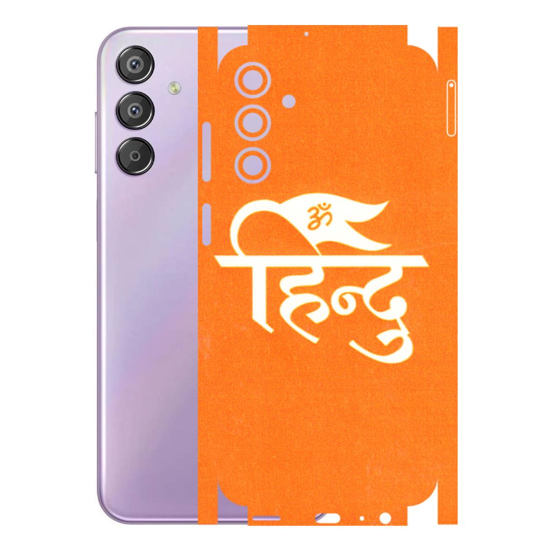 Samsung M/F/Note/Flip and C Phone Skins (All Models) - Hindu Kesari - 3D Embossed Finish (L-154) Samsung Galaxy F15 (5G)