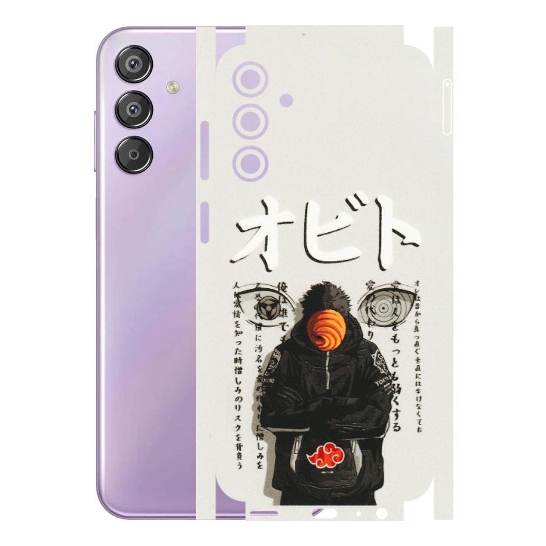 Samsung M/F/Note/Flip and C Phone Skins (All Models) - Obito Anime Eye - 3D Embossed Finish (L-19) Samsung Galaxy F15 (5G)
