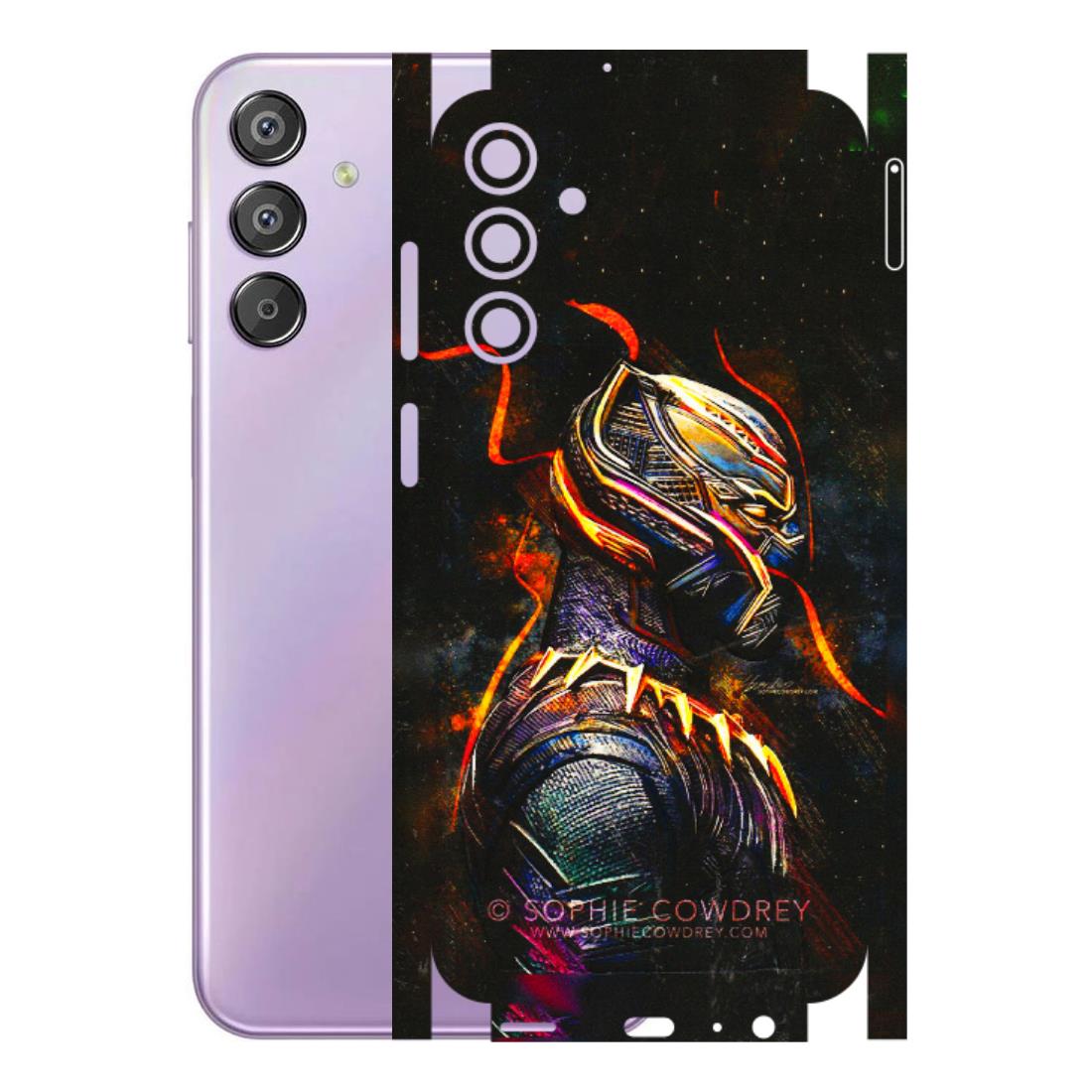 Samsung M/F/Note/Flip and C Phone Skins (All Models) - Black Panther - 3D Embossed Finish (L-190) Samsung Galaxy F15 (5G)
