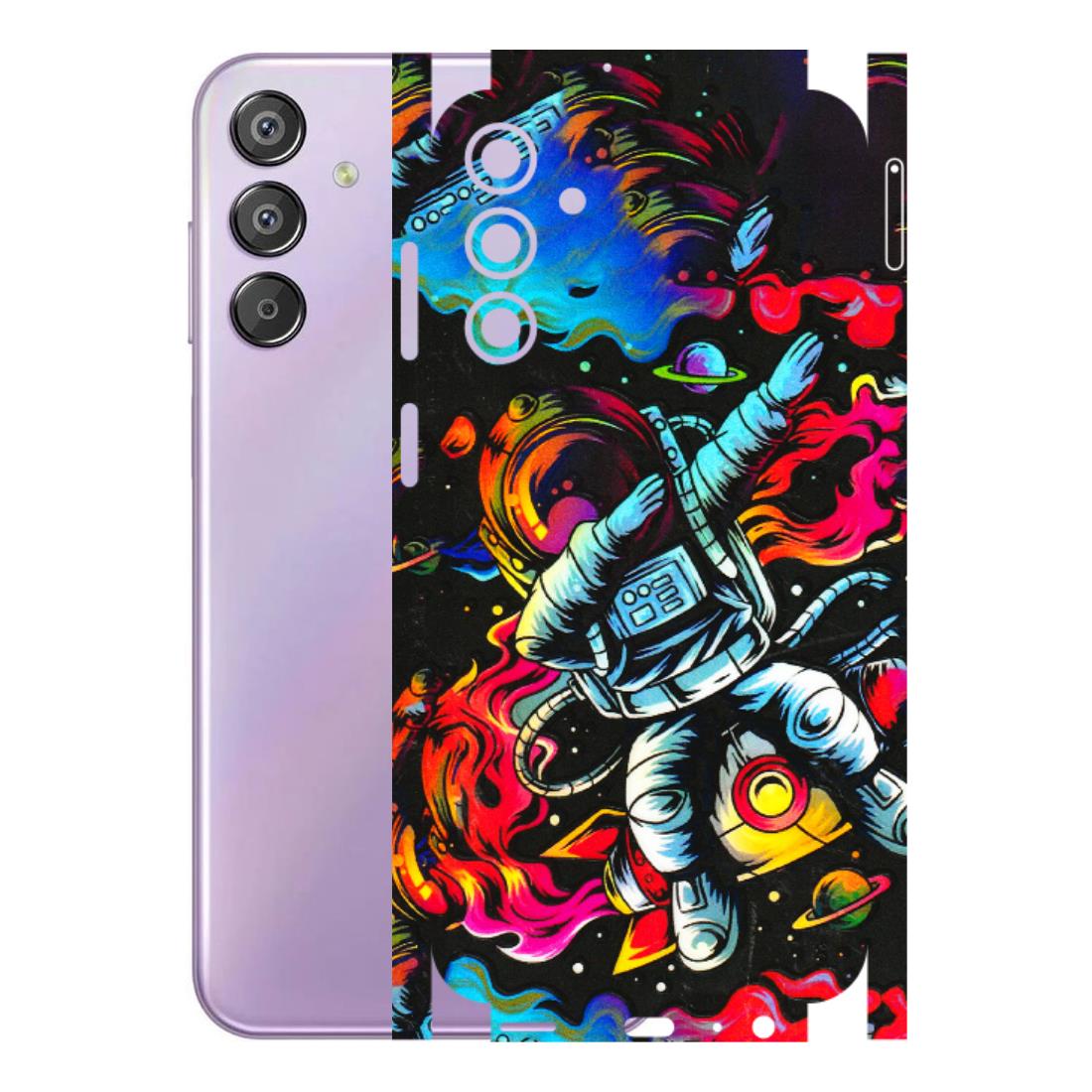 Samsung M/F/Note/Flip and C Phone Skins (All Models) - Astronaut Dope - 3D Embossed Finish (L-191) Samsung Galaxy F15 (5G)
