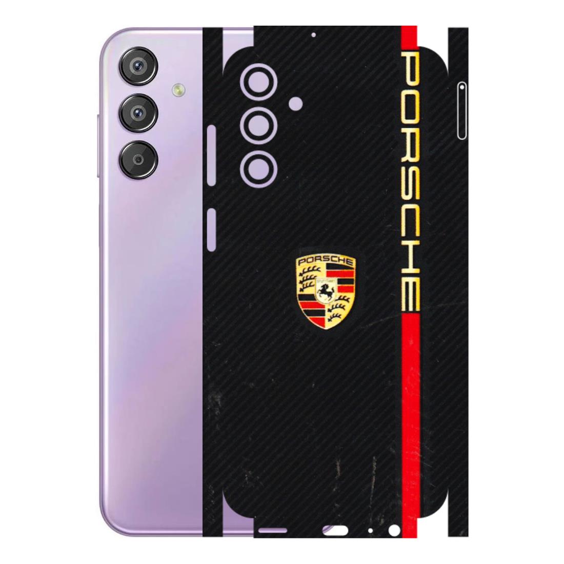 Samsung M/F/Note/Flip and C Phone Skins (All Models) - Premium Porsche - 3D Embossed Finish (L-225) Samsung Galaxy F15 (5G)