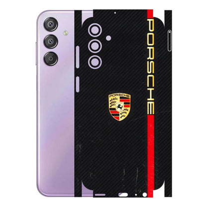 Samsung M/F/Note/Flip and C Phone Skins (All Models) - Premium Porsche - 3D Embossed Finish (L-225) Samsung Galaxy F15 (5G)