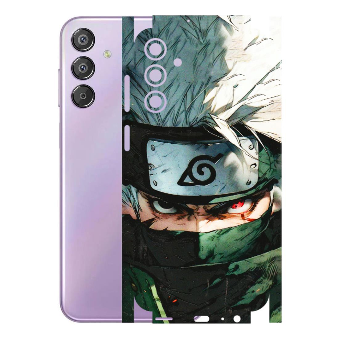 Samsung M/F/Note/Flip and C Phone Skins (All Models) - Kakashi Red Eye Focus - 3D Embossed Finish (L-227) Samsung Galaxy F15 (5G)