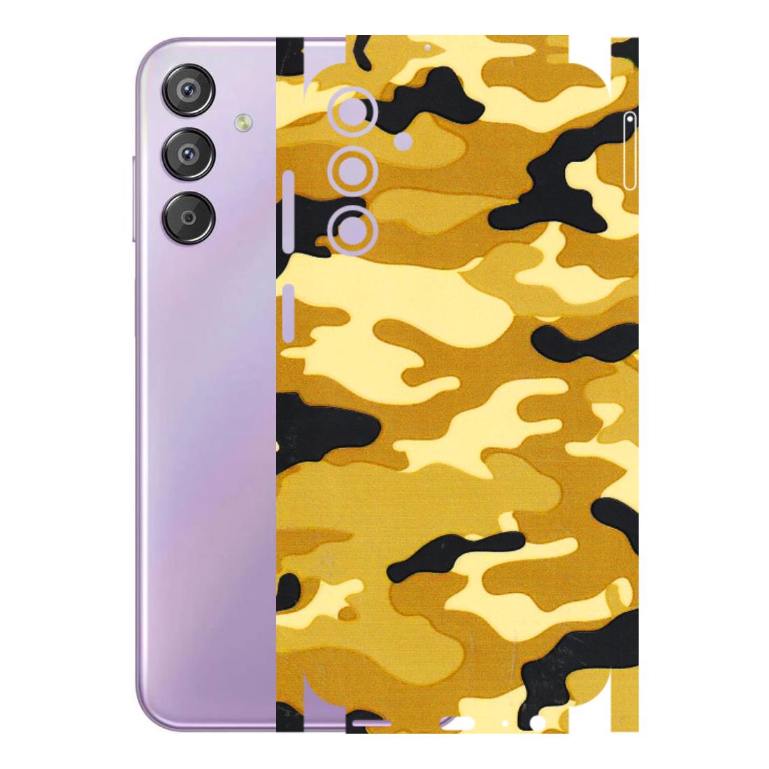 Samsung M/F/Note/Flip and C Phone Skins (All Models) - Indian Camo - 3D Embossed Finish (L-228) Samsung Galaxy F15 (5G)