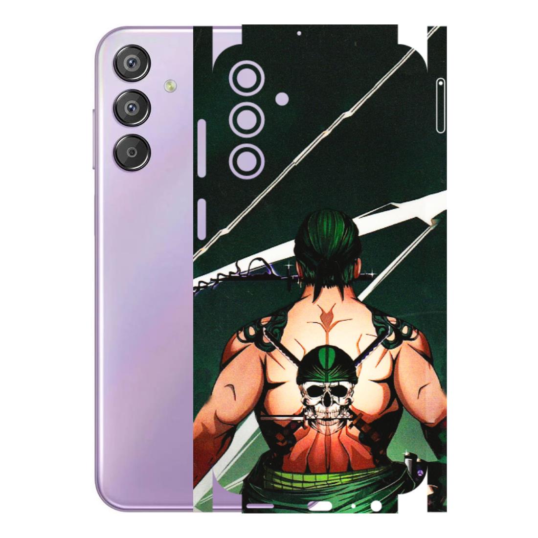 Samsung M/F/Note/Flip and C Phone Skins (All Models) - Zoro Anime - 3D Embossed Finish (L-23) Samsung Galaxy F15 (5G)