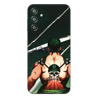 Samsung M/F/Note/Flip and C Phone Skins (All Models) - Zoro Anime - 3D Embossed Finish (L-23) Samsung Galaxy F15 (5G)