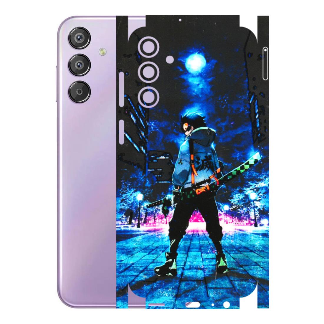 Samsung M/F/Note/Flip and C Phone Skins (All Models) - Demon Slayer Sword - 3D Embossed Finish (L-247) Samsung Galaxy F15 (5G)
