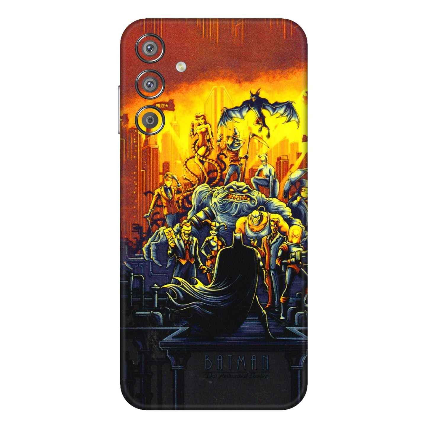 Samsung M/F/Note/Flip and C Phone Skins (All Models) - Games Doodles - 3D Embossed Finish (L-24) Samsung Galaxy F15 (5G)
