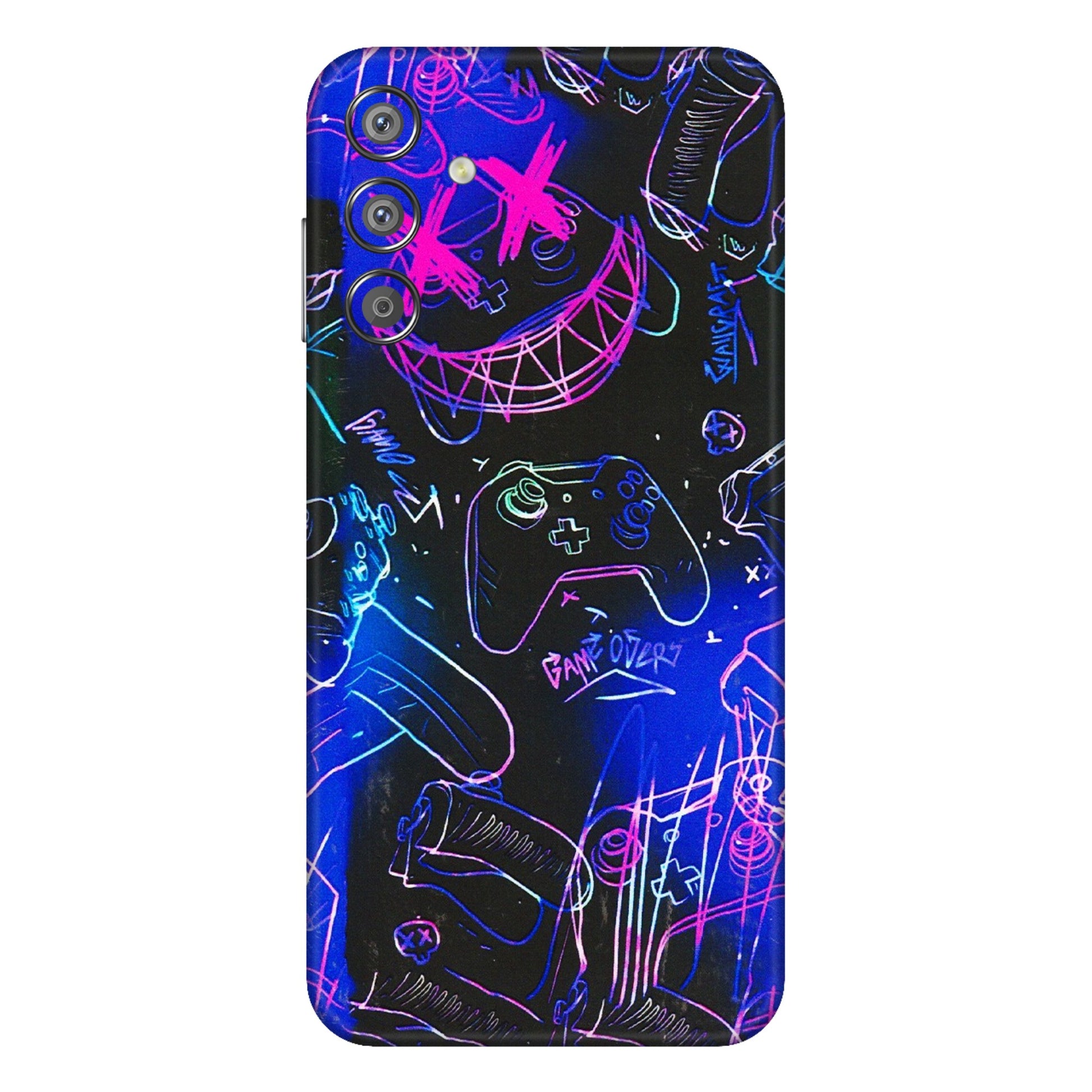 Samsung M/F/Note/Flip and C Phone Skins (All Models) - Gamers Paradise - 3D Embossed Finish (L-258) Samsung Galaxy F15 (5G)