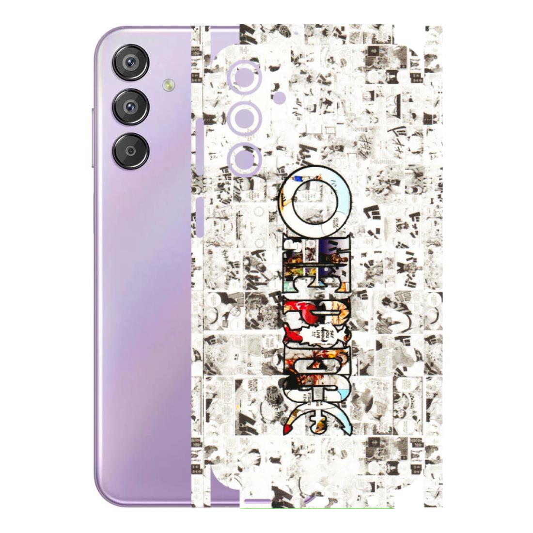 Samsung M/F/Note/Flip and C Phone Skins (All Models) - One Piece Manga - 3D Embossed Finish (L-26) Samsung Galaxy F15 (5G)