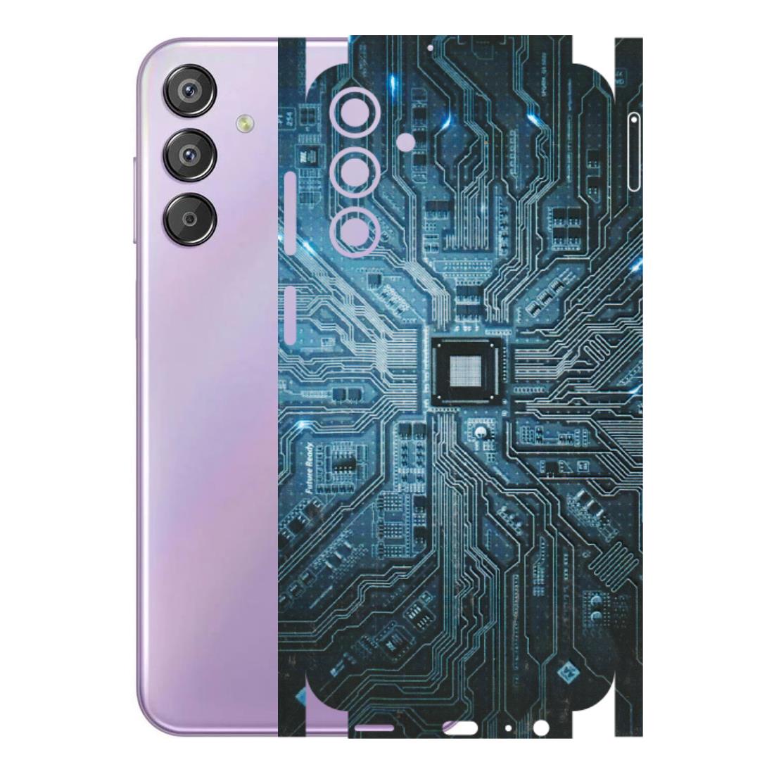 Samsung M/F/Note/Flip and C Phone Skins (All Models) - Original Circuit - 3D Embossed Finish (L-267) Samsung Galaxy F15 (5G)