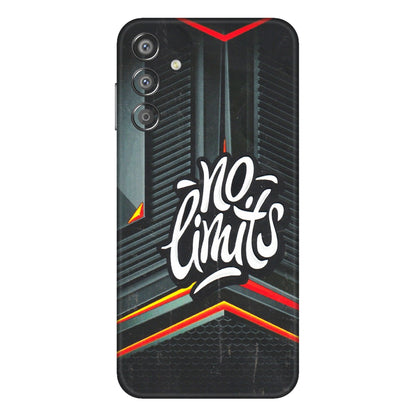Samsung M/F/Note/Flip and C Phone Skins (All Models) - No Limits - 3D Embossed Finish (L-286) Samsung Galaxy F15 (5G)