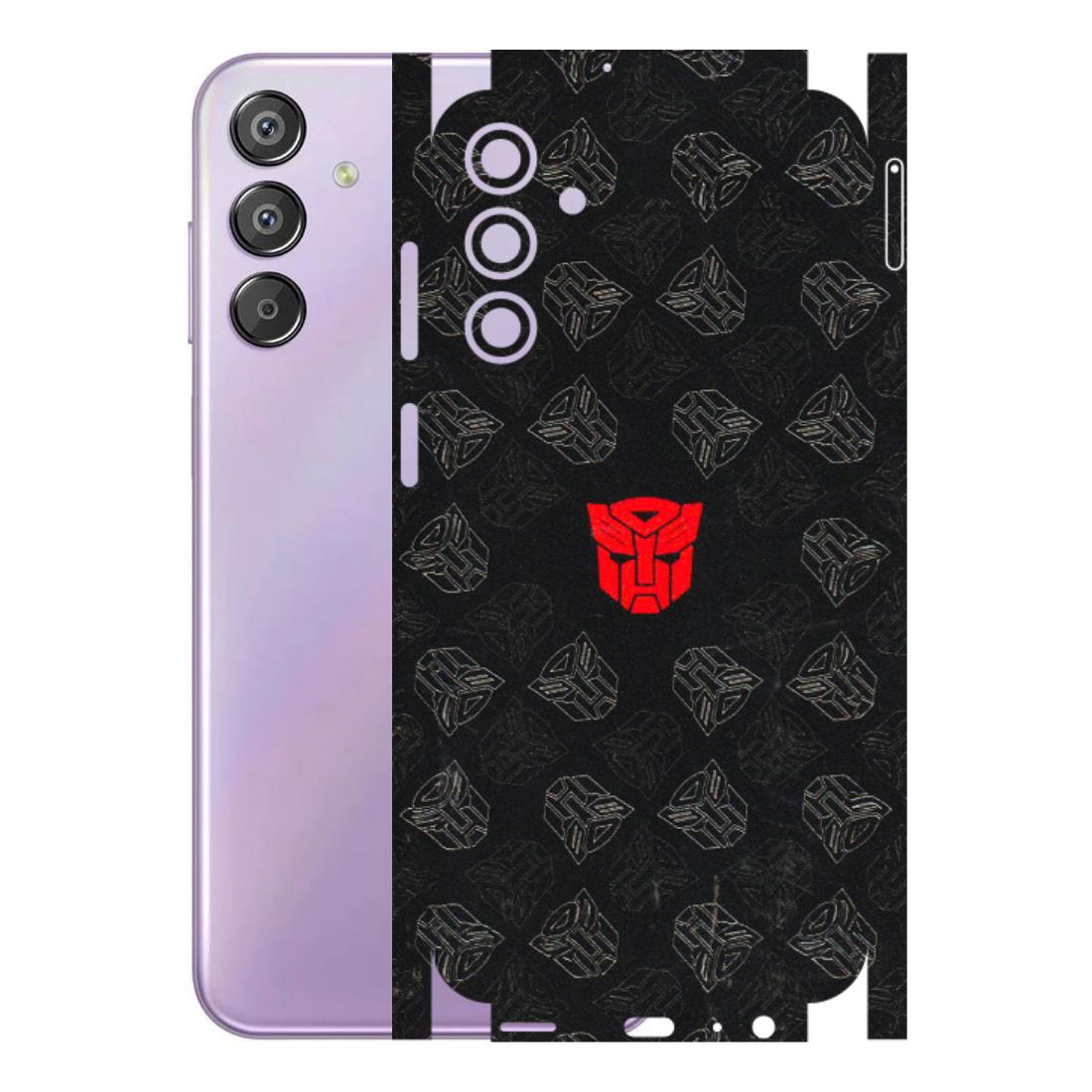 Samsung M/F/Note/Flip and C Phone Skins (All Models) - Transformers Devastation - 3D Embossed Finish (L-301) Samsung Galaxy F15 (5G)