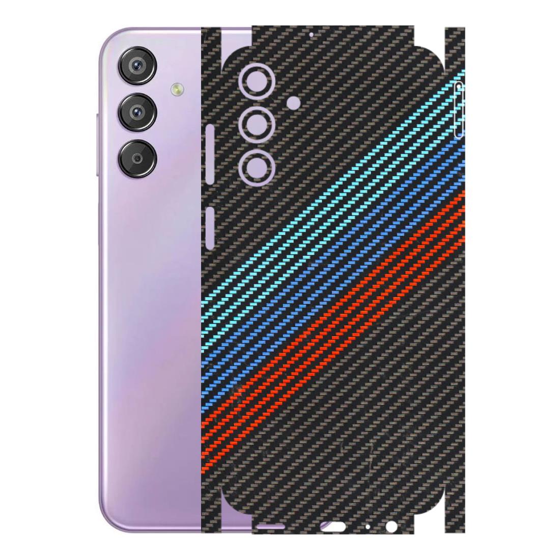 Samsung M/F/Note/Flip and C Phone Skins (All Models) - Carbon BM - 3D Embossed Finish (L-302) Samsung Galaxy F15 (5G)