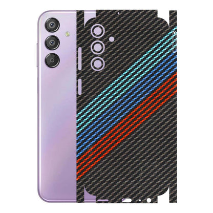 Samsung M/F/Note/Flip and C Phone Skins (All Models) - Carbon BM - 3D Embossed Finish (L-302) Samsung Galaxy F15 (5G)