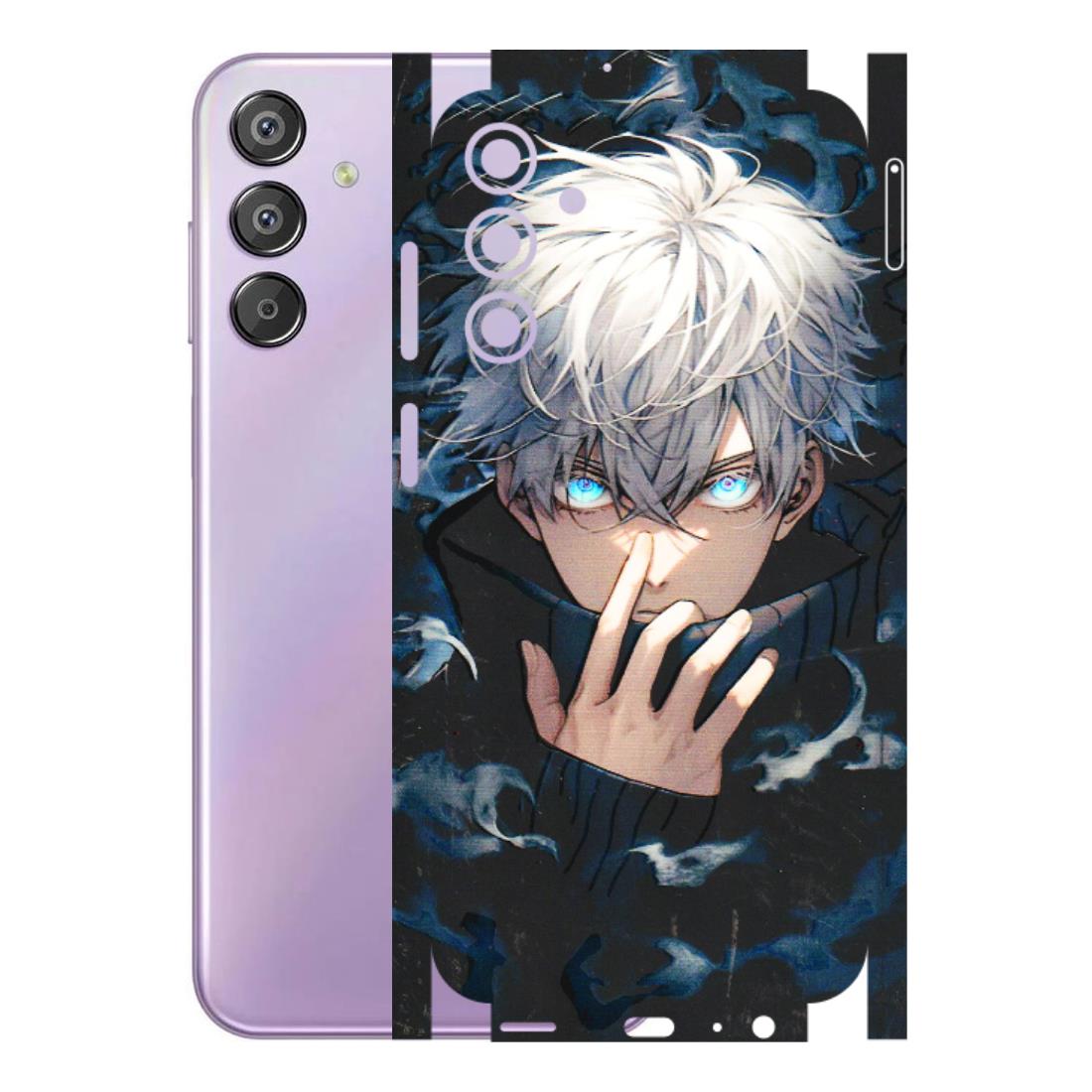 Samsung M/F/Note/Flip and C Phone Skins (All Models) - New Jujutsu Kaisen Anime - 3D Embossed Finish (L-313) Samsung Galaxy F15 (5G)