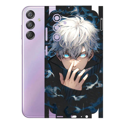 Samsung M/F/Note/Flip and C Phone Skins (All Models) - New Jujutsu Kaisen Anime - 3D Embossed Finish (L-313) Samsung Galaxy F15 (5G)