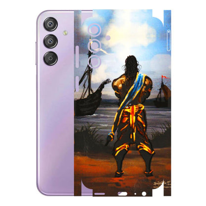 Samsung M/F/Note/Flip and C Phone Skins (All Models) - Heavenly God Figure - 3D Embossed Finish (L-34) Samsung Galaxy F15 (5G)