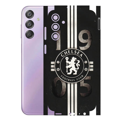 Samsung M/F/Note/Flip and C Phone Skins (All Models) - Chelsea Fan Club - 3D Embossed Finish (L-36) Samsung Galaxy F15 (5G)
