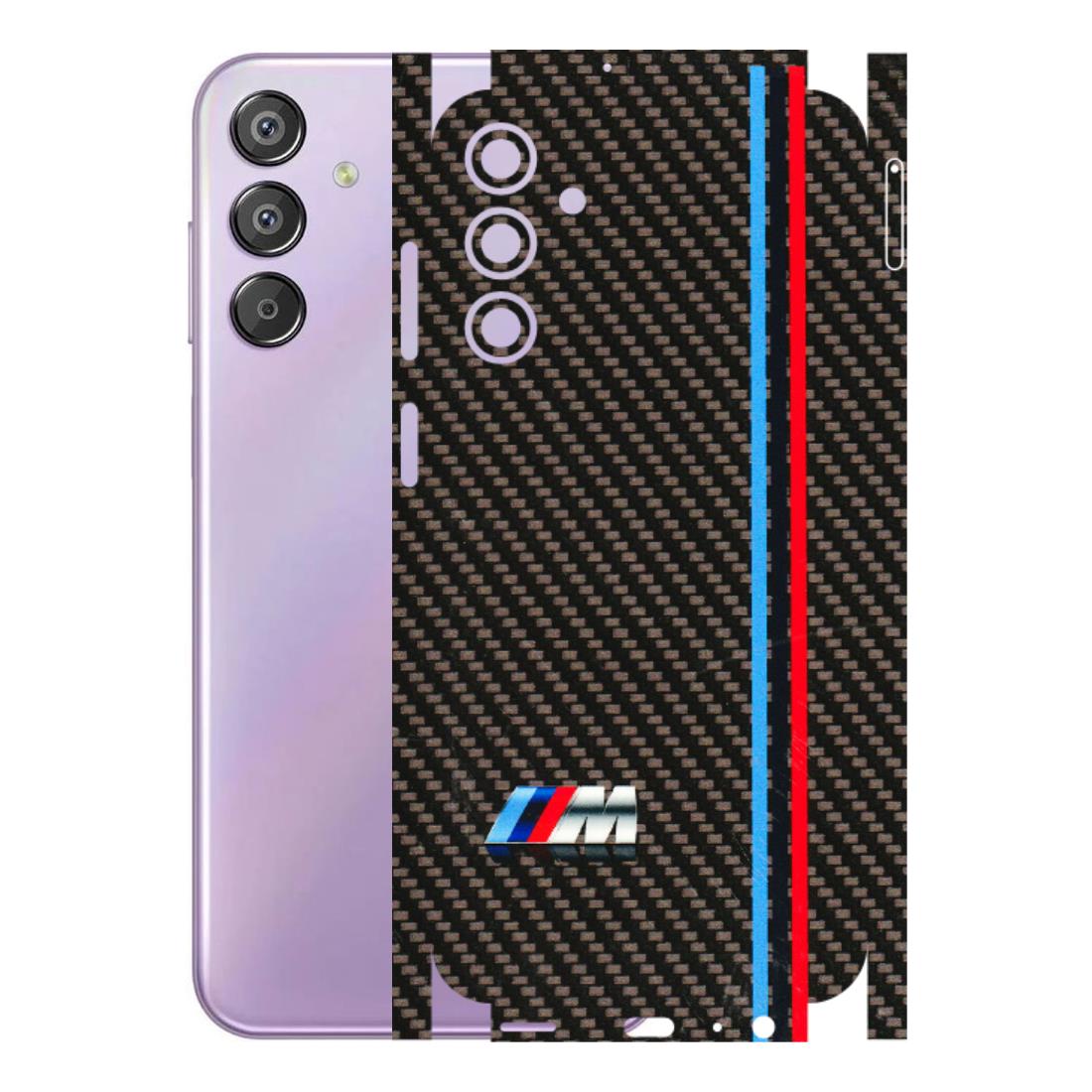 Samsung M/F/Note/Flip and C Phone Skins (All Models) - BM Carbon Fiber Feels - 3D Embossed Finish (L-38) Samsung Galaxy F15 (5G)