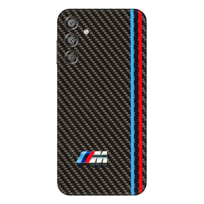Samsung M/F/Note/Flip and C Phone Skins (All Models) - BM Carbon Fiber Feels - 3D Embossed Finish (L-38) Samsung Galaxy F15 (5G)