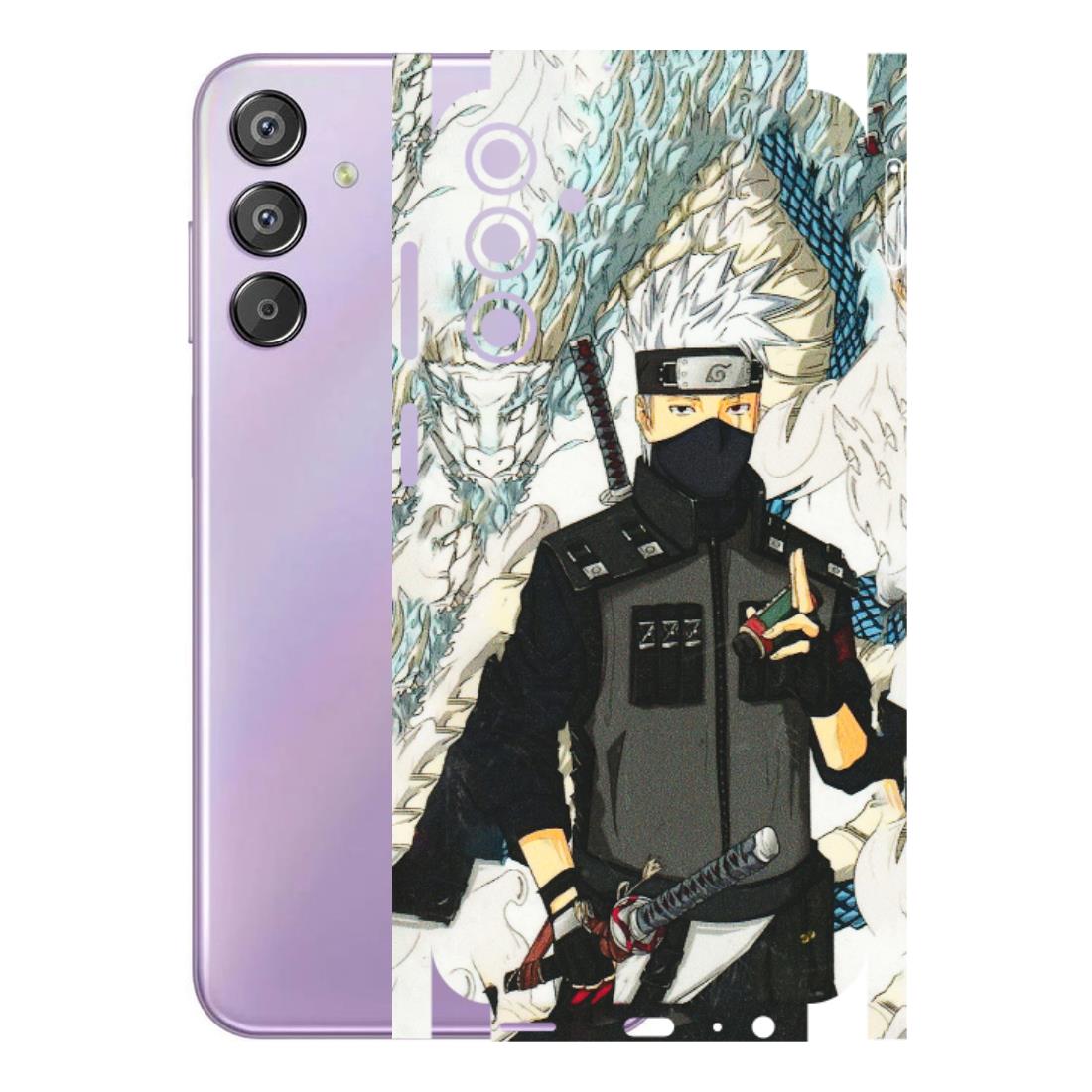 Samsung M/F/Note/Flip and C Phone Skins (All Models) - Kakashi Hatake Naruto Anime - 3D Embossed Finish (L-46) Samsung Galaxy F15 (5G)