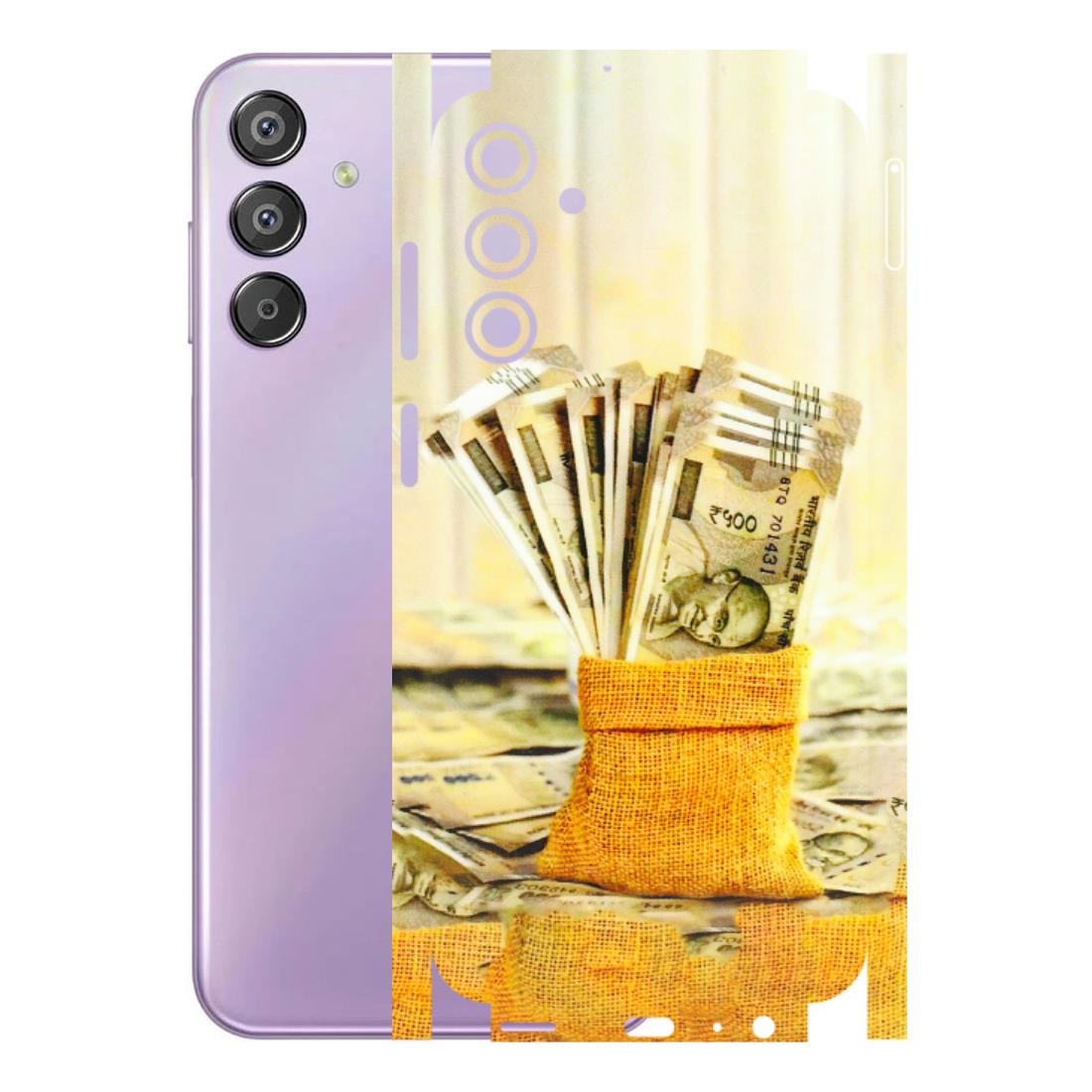 Samsung M/F/Note/Flip and C Phone Skins (All Models) - Show Me The Money - 3D Embossed Finish (L-52) Samsung Galaxy F15 (5G)