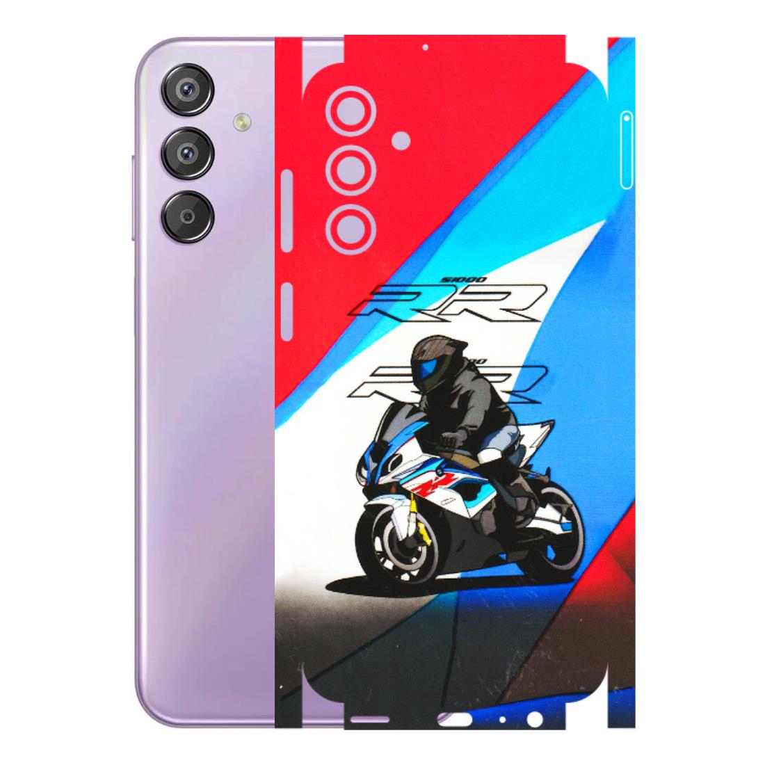 Samsung M/F/Note/Flip and C Phone Skins (All Models) - Bikers Love - 3D Embossed Finish (L-58) Samsung Galaxy F15 (5G)