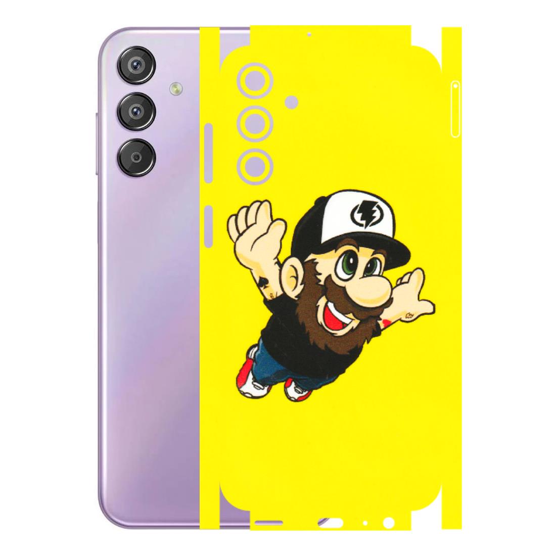 Samsung M/F/Note/Flip and C Phone Skins (All Models) - Flying Beardo - 3D Embossed Finish (L-60) Samsung Galaxy F15 (5G)