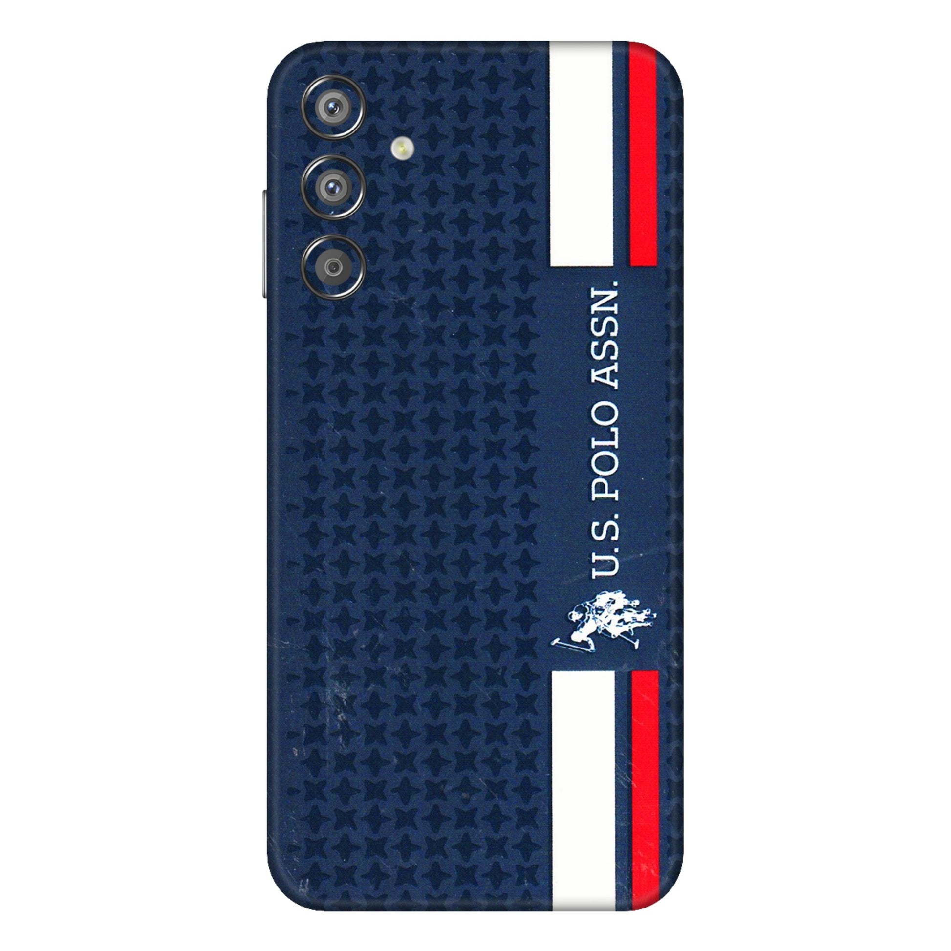 Samsung M/F/Note/Flip and C Phone Skins (All Models) - US POLO Designer Brand - 3D Embossed Finish (L-65) Samsung Galaxy F15 (5G)