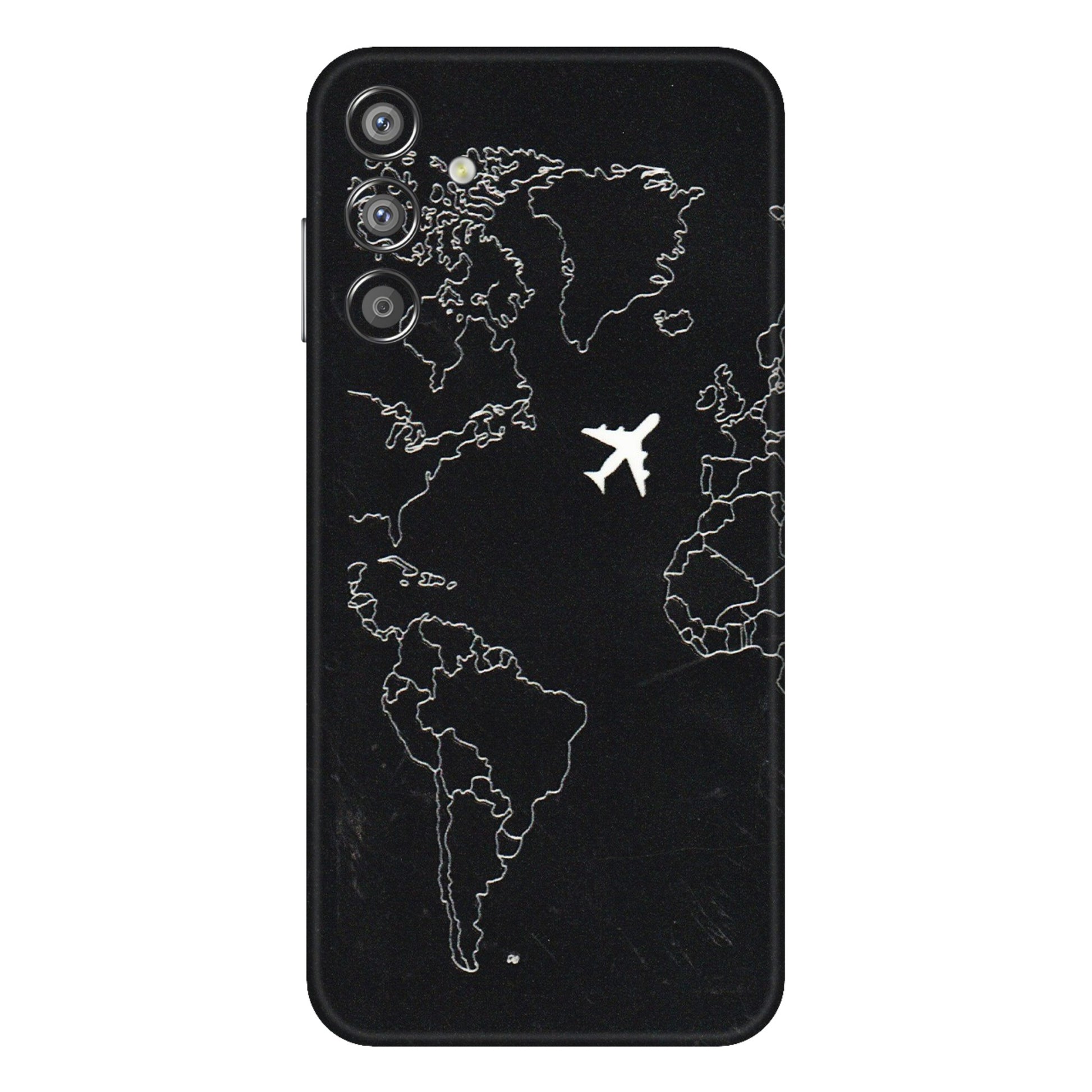 Samsung M/F/Note/Flip and C Phone Skins (All Models) - Never Ending Travel - 3D Embossed Finish (L-79) Samsung Galaxy F15 (5G)