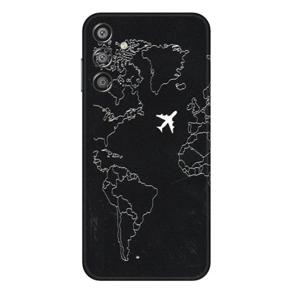 Samsung M/F/Note/Flip and C Phone Skins (All Models) - Never Ending Travel - 3D Embossed Finish (L-79) Samsung Galaxy F15 (5G)