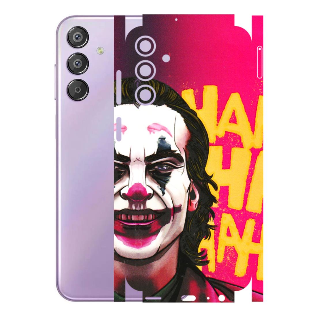 Samsung M/F/Note/Flip and C Phone Skins (All Models) - Joker Evil Laugh - 3D Embossed Finish (L-97) Samsung Galaxy F15 (5G)