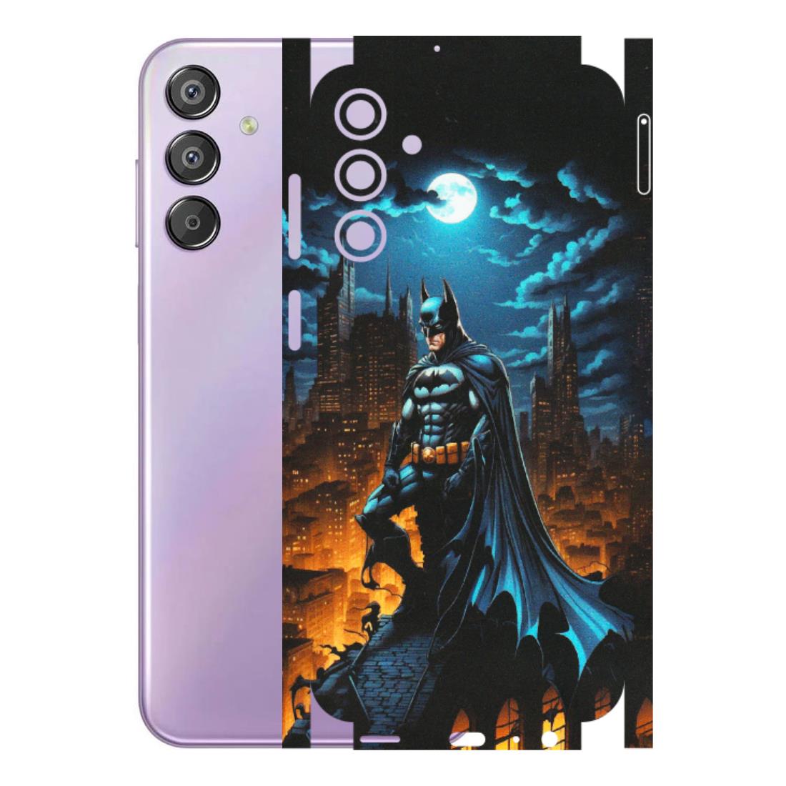 Samsung M/F/Note/Flip and C Phone Skins (All Models) - Batman Arkham City - Matte Finish (M-01) Samsung Galaxy F15 (5G)