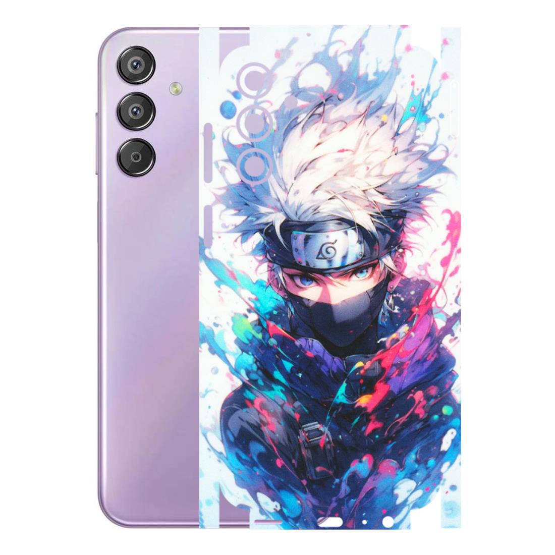 Samsung M/F/Note/Flip and C Phone Skins (All Models) - Naruto Face Mask - Matte Finish (M-03) Samsung Galaxy F15 (5G)