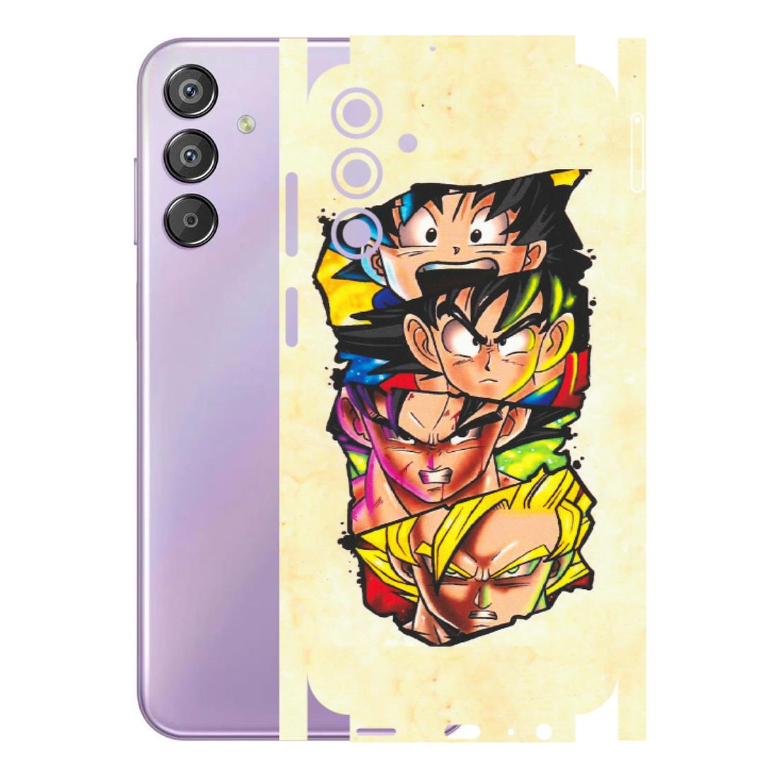 Samsung M/F/Note/Flip and C Phone Skins (All Models) - Angry Multi Anime - Matte Finish (M-113) Samsung Galaxy F15 (5G)