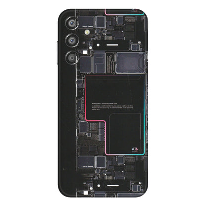 Samsung M/F/Note/Flip and C Phone Skins (All Models) - Motherboard Circuit Layout - Matte Finish (M-117) Samsung Galaxy F15 (5G)