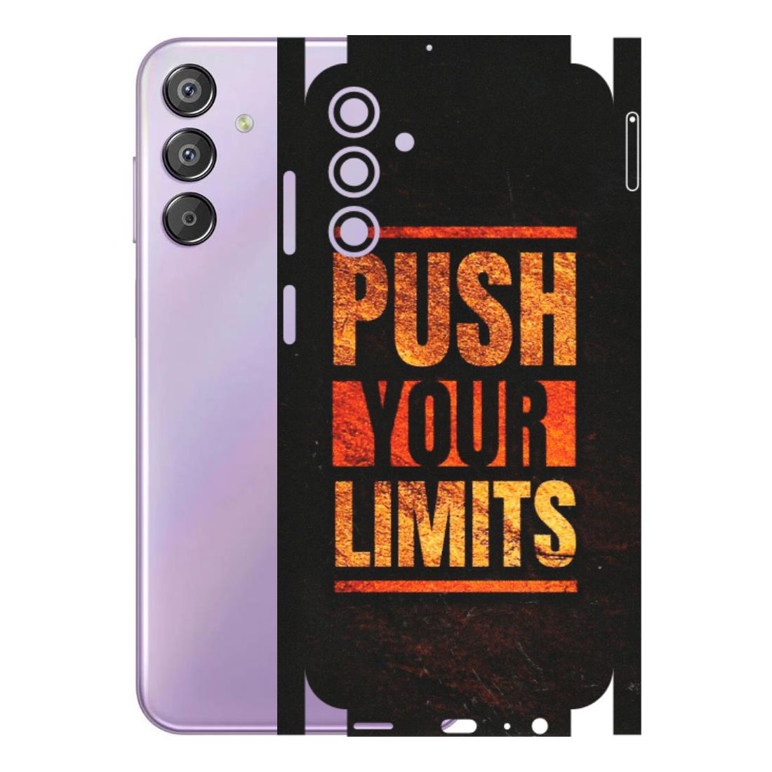 Samsung M/F/Note/Flip and C Phone Skins (All Models) - Push Your Limits - Matte Finish (M-118) Samsung Galaxy F15 (5G)