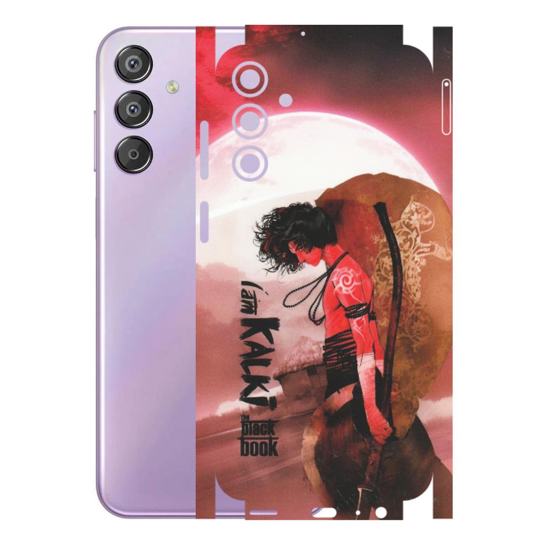 Samsung M/F/Note/Flip and C Phone Skins (All Models) - The Black Book Kalia Anime - Matte Finish (M-129) Samsung Galaxy F15 (5G)
