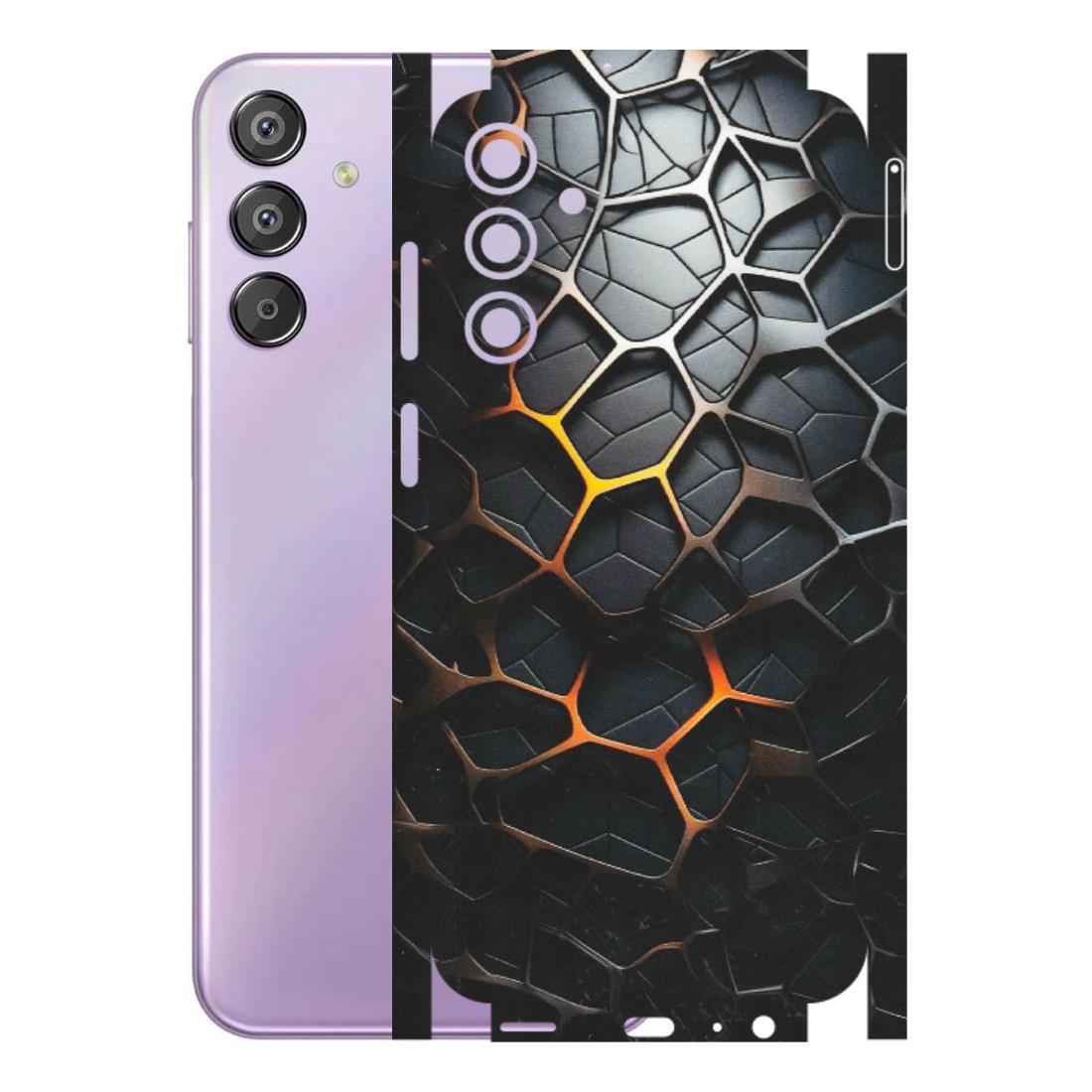 Samsung M/F/Note/Flip and C Phone Skins (All Models) - New Abstract Graphite Tiles - Matte Finish (M-130) Samsung Galaxy F15 (5G)