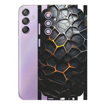 Samsung M/F/Note/Flip and C Phone Skins (All Models) - New Abstract Graphite Tiles - Matte Finish (M-130) Samsung Galaxy F15 (5G)