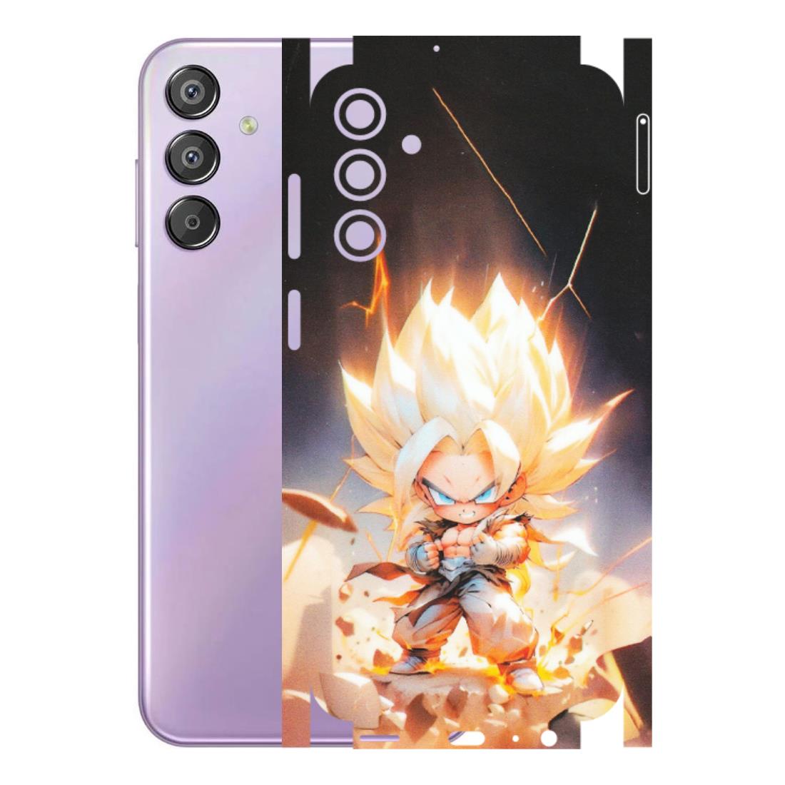 Samsung M/F/Note/Flip and C Phone Skins (All Models) - Goku Dragon Cute Anime - Matte Finish (M-131) Samsung Galaxy F15 (5G)